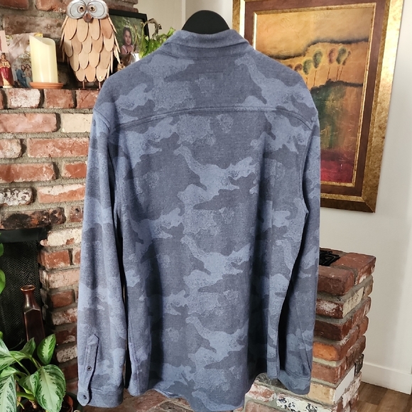 Rails Berkeley Camo Print Button Up – Soft Brushed Cotton - Picture 7 of 10